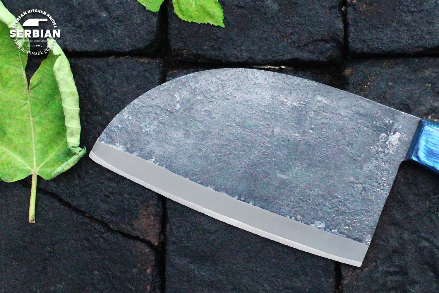 Best Serbian chef knife | Almazan Serbian knife | Damascus Serbian knife.