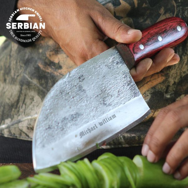The Kitchen Chef Original – Hand Forged Serbian Chef Knife
