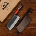 Creekside Serbian Cleaver – Heavy-Duty Carbon Steel Knife