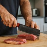 Creekside Serbian Cleaver – Heavy-Duty Carbon Steel Knife