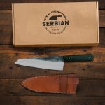 Culinary Verdant - Hand Forged Chef Knife by Serbian Knives®
