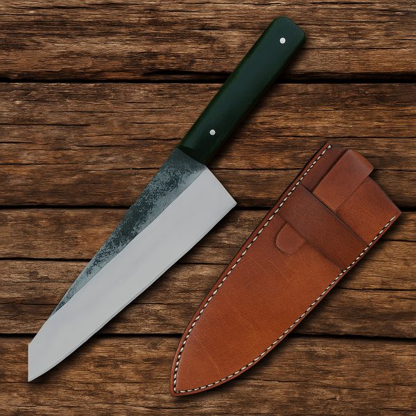 Culinary Verdant - Hand Forged Chef Knife by Serbian Knives®