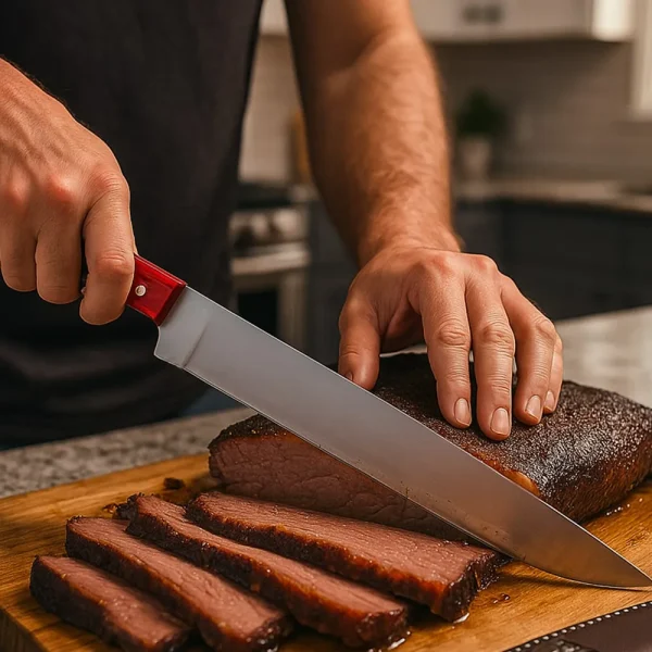 The Brisket Butler - Custom Handmade Kitchen Knife by Serbian Knives®