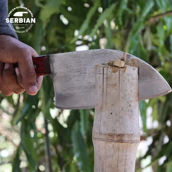 The Bushcraft Original – Hand-Forged Outdoor Survival Knife with Sheath