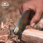 The Bushcraft Original – Hand-Forged Outdoor Survival Knife with Sheath