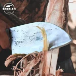 The Bushcraft Original – Hand-Forged Outdoor Survival Knife with Sheath