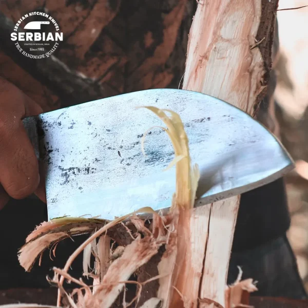 The Bushcraft Original – Hand-Forged Outdoor Survival Knife with Sheath