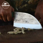 The Bushcraft Original – Hand-Forged Outdoor Survival Knife with Sheath