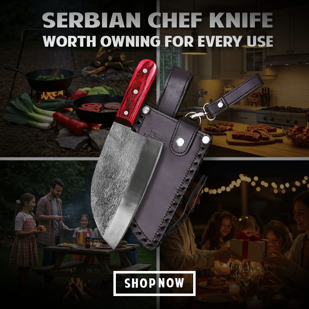 Almazan Serbian chef knife