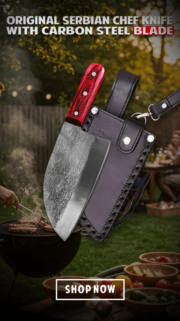 Original Serbian Chef Knife with Carbon Steel Blade – A Must-Have for Serious Cooks Original Serbian Chef Knife with Carbon Steel Blade – A Must-Have for Serious Cooks