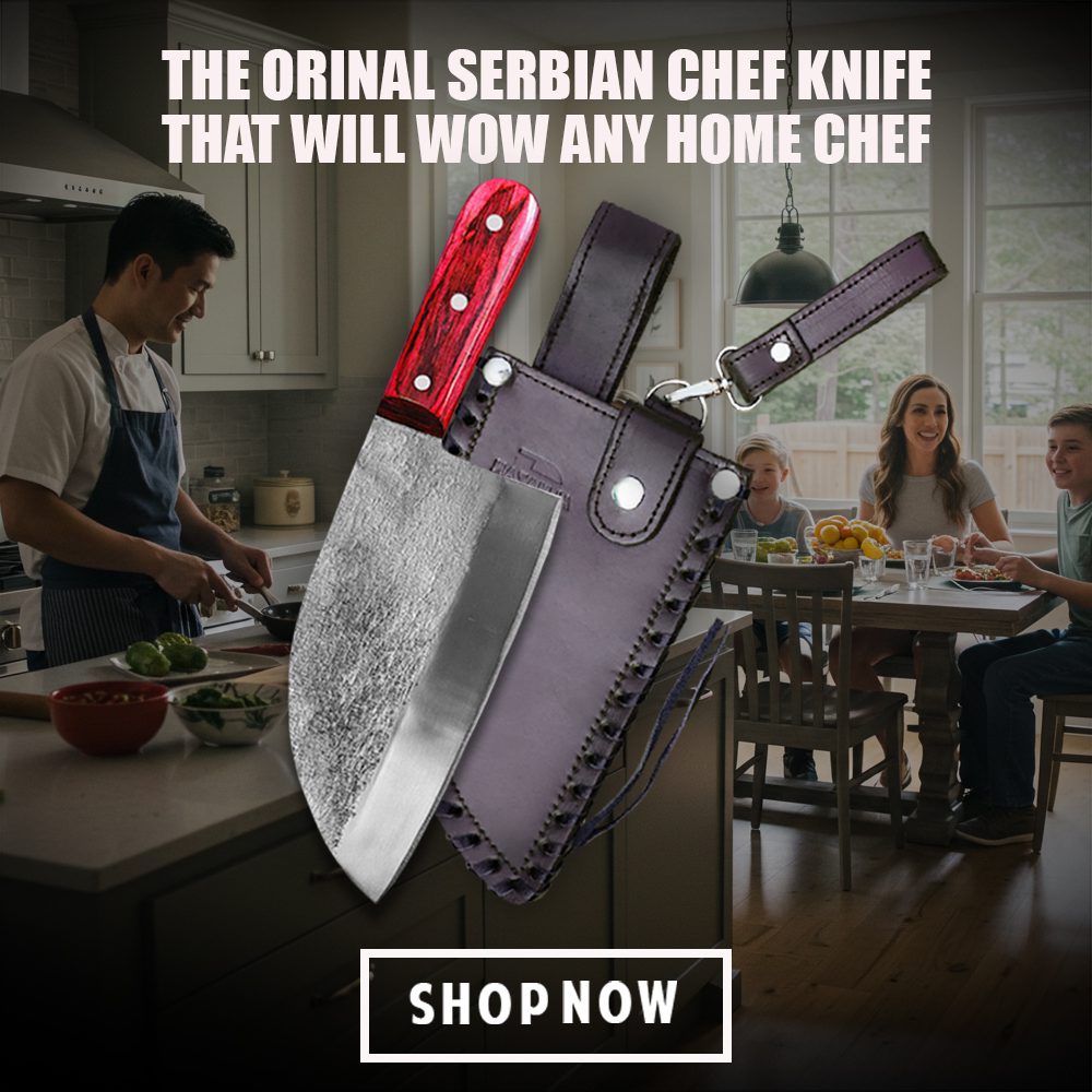 orignal serbian chef knife