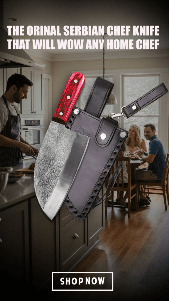 Original Serbian Chef Knife That Will Wow Any Home Chef