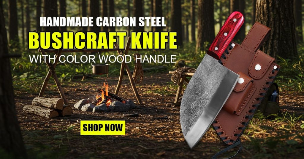 Carbon Steel Bushcraft Knife
