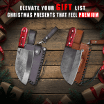 Universal Cleaver Duet – Premium 2-Piece Cleaver Knife Gift Set