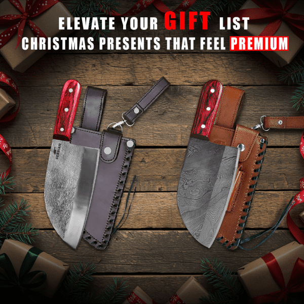 Universal Cleaver Duet – Premium 2-Piece Cleaver Knife Gift Set