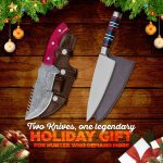 Conquer the Outdoors – Premium 2pc Hunting Knife Gift Set for Christmas