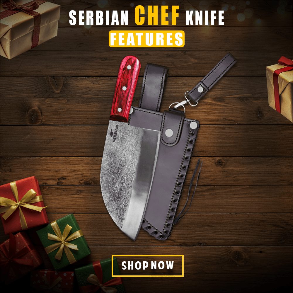 Serbian chef knife