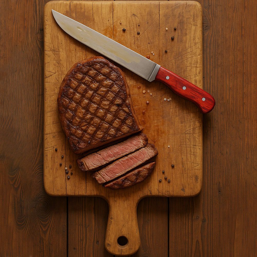 The Brisket Butler – Custom Handmade Kitchen Knife