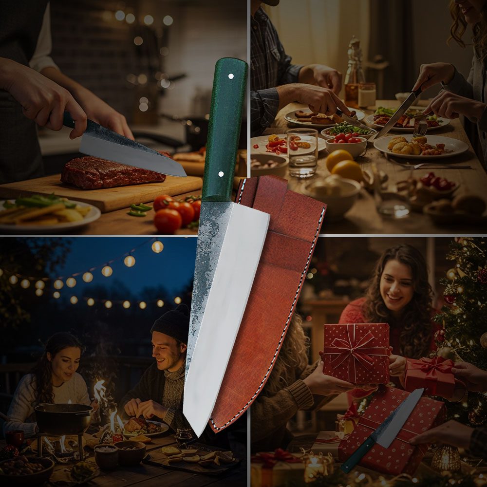 Culinary Verdant – Hand Forged Chef Knife