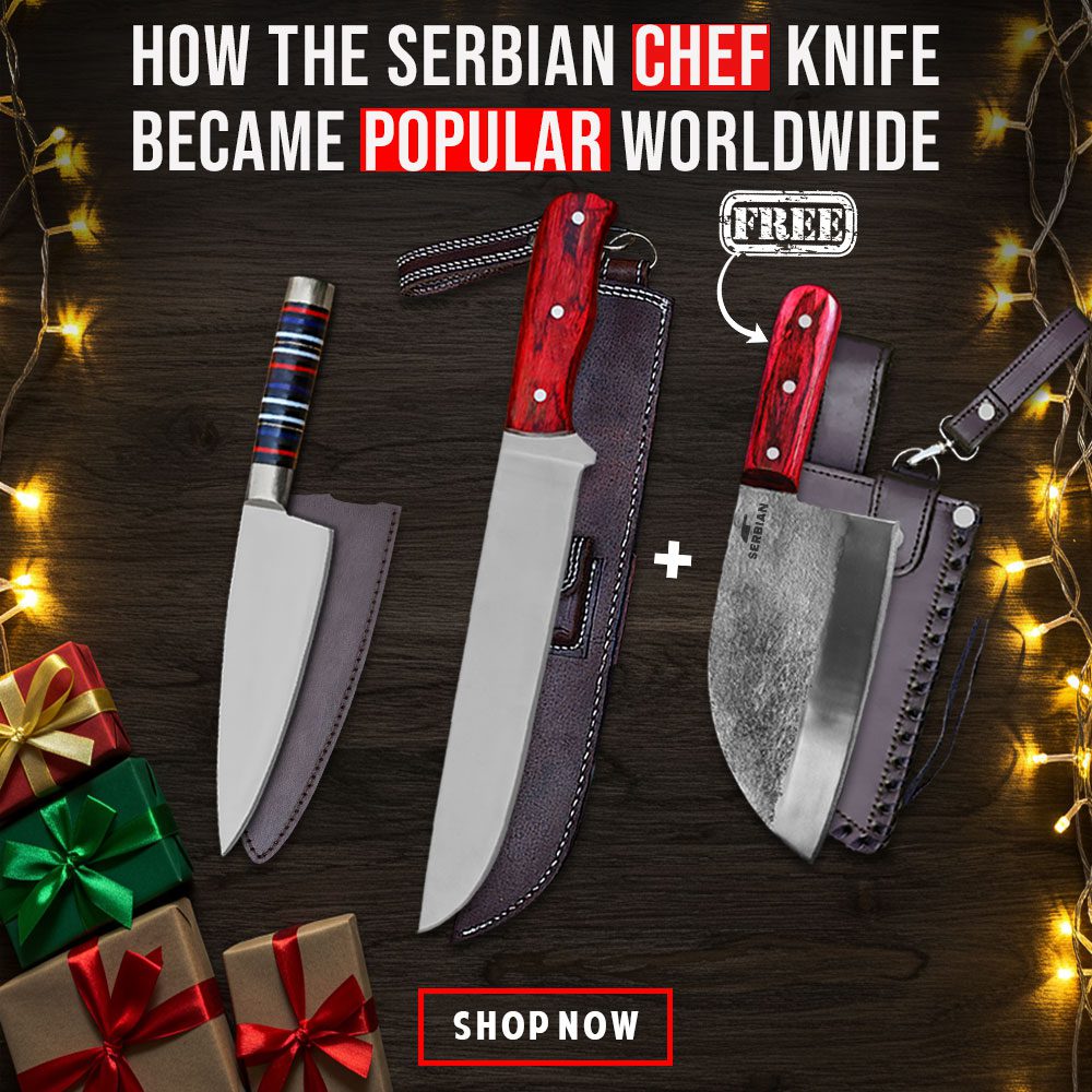 Serbian chef knife